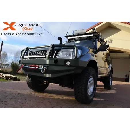 Pare-chocs avant F4X4 pour Toyota Land Cruiser KDJ90 KZJ90 KDJ95 KZJ95
Avec Bullbar