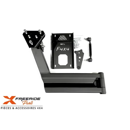 Support roue de secours pour pare-chocs F4X4 Toyota Land Cruiser KDJ90 KZJ90 KDJ95 KZJ95