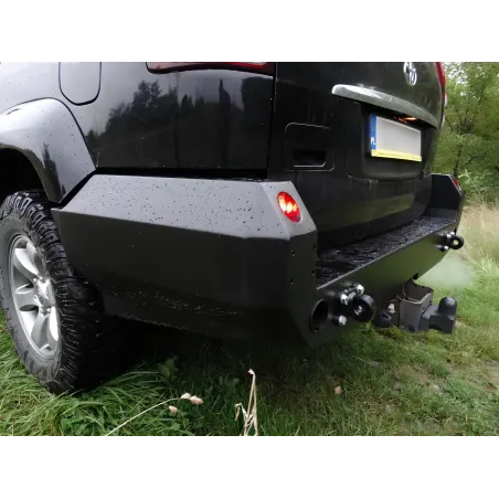 Pare-chocs arrière F4X4 pour Toyota Land Cruiser KDJ120 02-09