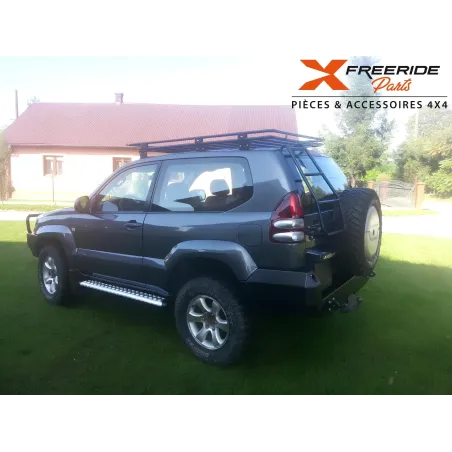 Galerie de toit F4X4 pour Toyota Land Cruiser KDJ125 02-09