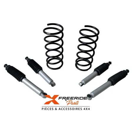 Kit réhausse +4 Raptor4x4 - MITSUBISHI PAJERO 2 - FREERIDE PARTS