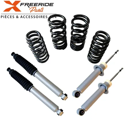 Kit réhausse +4cm medium Raptor4x4 pour Mitsubishi Pajero 3 V60