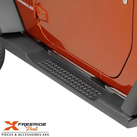 Paire de marches pieds pour Jeep Wrangler JK modèle 3 portes