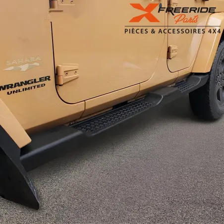 Paire de marches pieds pour Jeep Wrangler JK modèle 5 portes