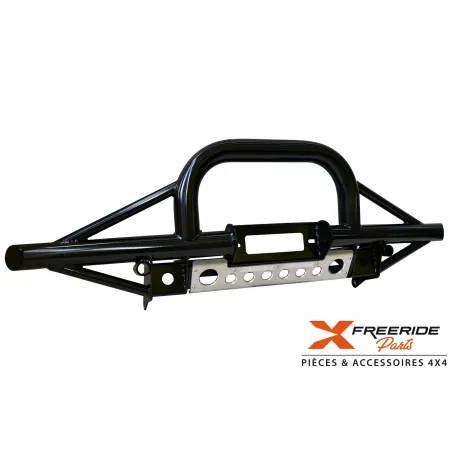 Pare-chocs avant acier tubulaire avec bullbar Raptor4x4 pour Toyota Land Cruiser LJ70 LJ73 KZJ70 KZJ73