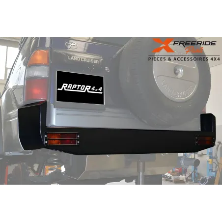 Pare-chocs arrière acier Raptor4x4 pour Toyota Land Cruiser KZJ90 KZJ95