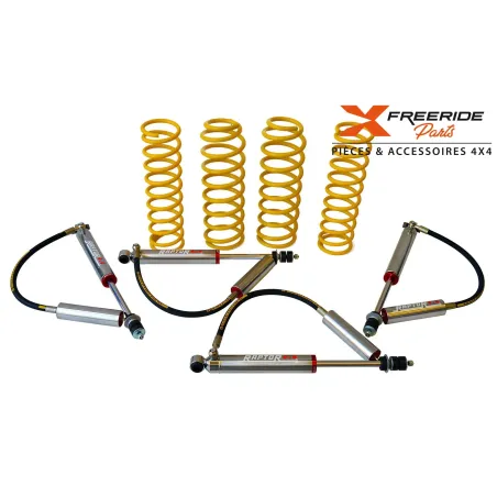 Kit réhausse "EXTREME" +5cm medium Raptor4x4 pour Toyota Land Cruiser LJ70 LJ73 KZJ70 KZJ73