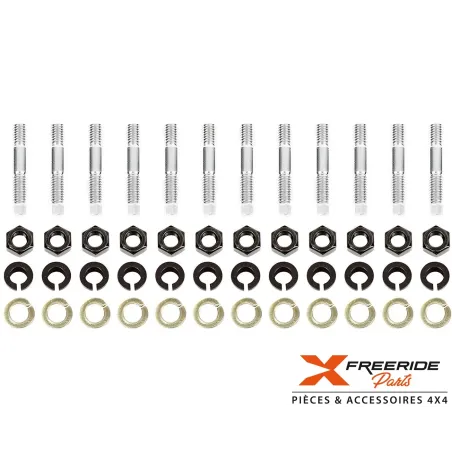 Kit complet visserie de moyeu avant ou arrière pour Toyota Land Cruiser