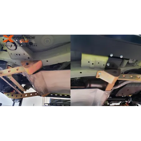 Kit protection pour tirants avants et arrières pour Suzuki Jimny