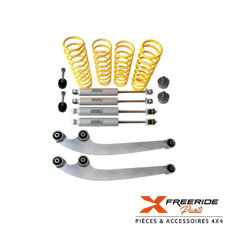 Kit réhausse +5cm TOTAL TRACK Raptor4x4 pour Suzuki Jimny 1998-2018