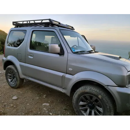 Galerie de toit en aluminium pour Suzuki Jimny 1998-2018