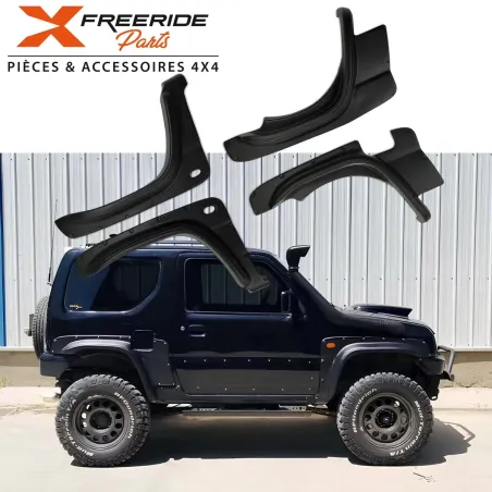 Kit élargisseurs d'ailes pour Suzuki Jimny 1998-2018