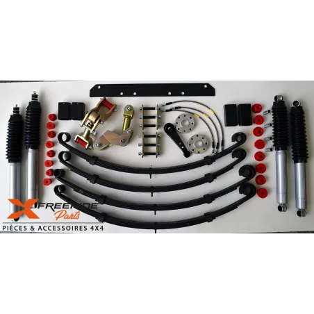 Kit réhausse +10cm DYNAMIC SOLUTION Raptor 4x4 pour Suzuki Samurai Santana