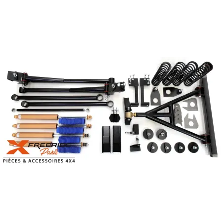 Kit réhausse +10cm EXTREME LIFT SPRING KIT pour Suzuki Samurai
Kit conversion de ressort