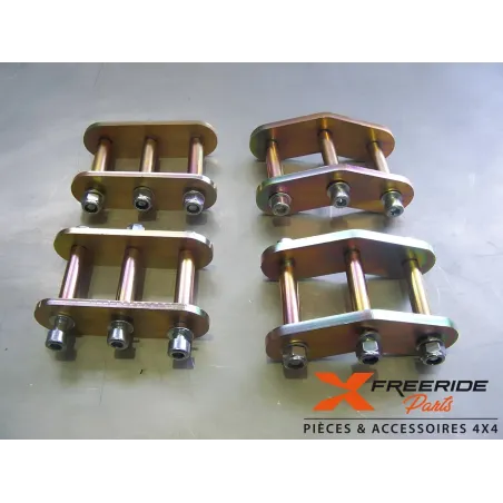 Kit de 4 jumelles +2,5cm pour Suzuki Samurai