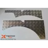 Kit plaques en aluminium strié de ailes arrières HD pour Suzuki Samurai
Épaisseur 2mm