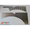 Kit plaques en aluminium strié de ailes arrières HD pour Suzuki Samurai
Épaisseur 2mm