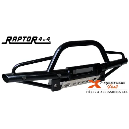 Pare-chocs avant tubulaire Raptor4x4 pour Suzuki Samurai Avec support de treuil.