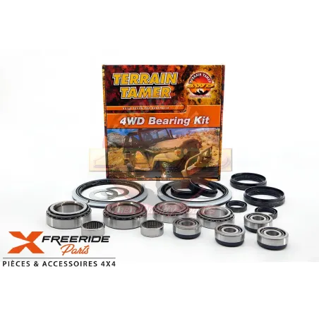 Kit réfection de pivots. Pièces origine OEM Nissan Patrol GR Y61

pour 2 cotés

Comprend les 4 roulements de roue OEM