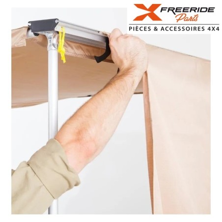 Coupe-vent latéral pour auvent 2.5M x 3M

Idéal pour se protéger du sable, de la pluie et du soleil