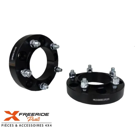 Jeu de 2 élargisseurs de voie de 30 mm en aluminium 6061-T6, visserie comprise. Suzuki