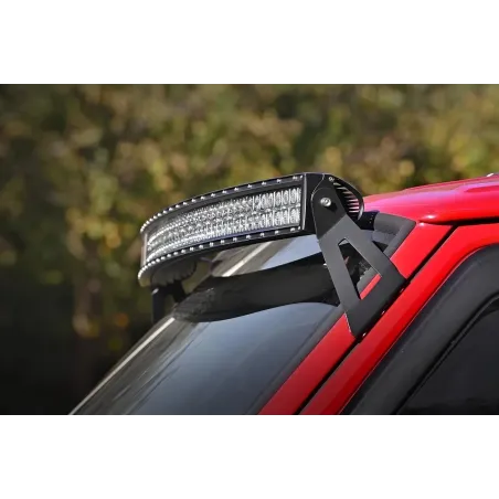 Support pour rampe LED 50" 127cm pour Jeep Cherokee XJ (1984-2001)