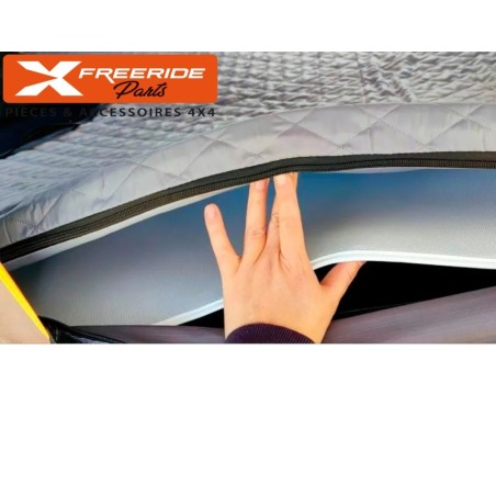 Tente de toit CONNECT fabriqué avec des panneaux d'aluminium