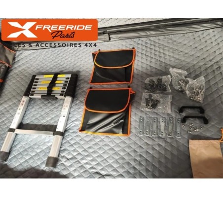 Tente de toit CONNECT fabriqué avec des panneaux d'aluminium