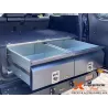 Aménagement avec tiroirs et rangements F4X4 pour Toyota Land Cruiser KDJ150 2017-