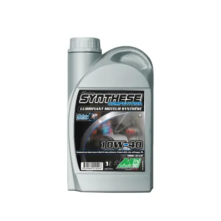 L'huile Minerva SYNTHESE COMPETITION 10W-40 est destiné à la lubrification des moteurs essence et diesel.
1L
