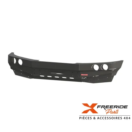 Pare-chocs avant F4X4 pour Mitsubishi Pajero 4 15-18 Sans Bullbar