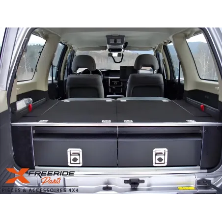 Aménagement avec tiroirs et rangements F4X4 pour Nissan Patrol GR Y61