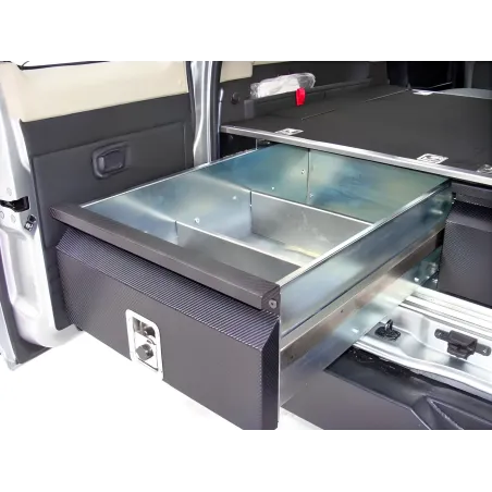Aménagement avec tiroirs et rangements F4X4 pour Nissan Patrol GR Y61