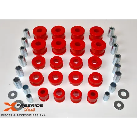 Kit complet de silent bloc polyuréthane pour Toyota LJ70 LJ73 ph1