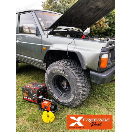 Compresseur Tyrex idéal pour raids et balades 4x4. Ce compresseur robuste est fiable vous suivra partout sans faiblir.