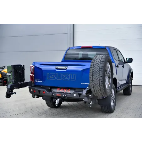 Bras modulaire avec support roue de secours pour pare-chocs F4X4 Isuzu D-max 2020-