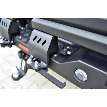 Bras modulaire avec support roue de secours pour pare-chocs F4X4 Isuzu D-max 2020-