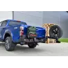Bras modulaire avec support de jerrican 30L pour Isuzu D-max 2020- adapté au pare-chocs F4X4