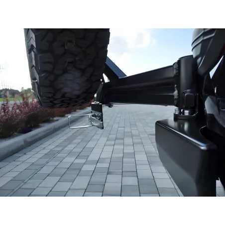 Support roue de secours pour pare-chocs F4X4 Ford Ranger T7 2015-2019 3.2 TDCI