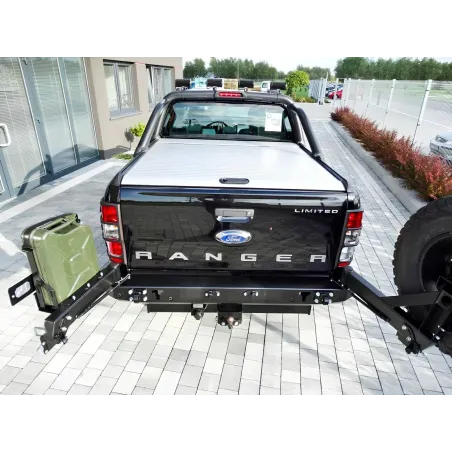 Support roue de secours pour pare-chocs F4X4 Ford Ranger T7 2015-2019 3.2 TDCI