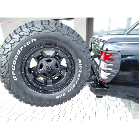 Support roue de secours pour pare-chocs F4X4 Ford Ranger T7 2015-2019 3.2 TDCI