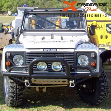 Pare-chocs avant HD tubulaire pour Land Rover Defender Convient à tous les modèles de Defender. Sans platine de treuil