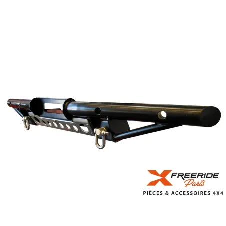 Pare-chocs avant HD tubulaire pour Land Rover Discovery 1/2 et Range Rover Classic Avec platine de treuil