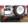 Pare-chocs arrière acier pour Land Rover Discovery 2