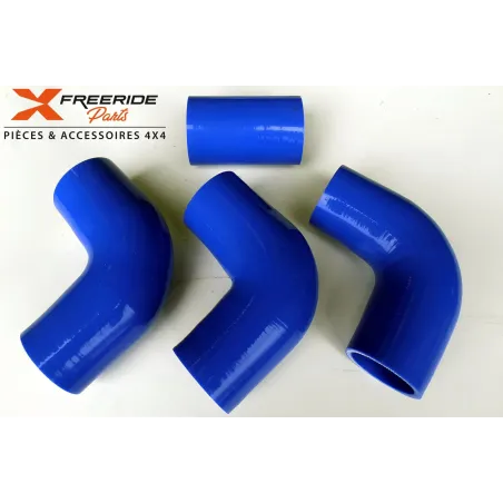 Kit de durites en silicone intercooler pour Land Rover Defender 200TDI