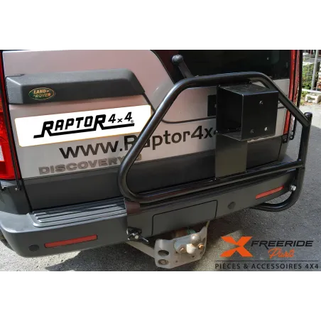 Support de roue de secours pour pare chocs arrière d'origine Land Rover Discovery 3