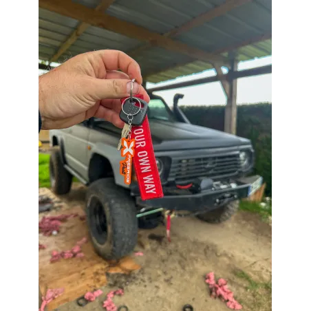 Faites partie de l'équipe avec le porte-clés Freeride Parts !