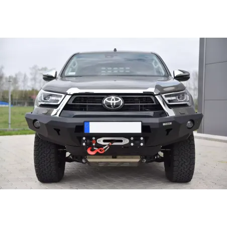 Pare-chocs avant F4X4 pour Toyota Hilux 2020-2024 REVO Sans Bullbar