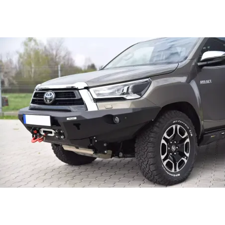 Pare-chocs avant F4X4 pour Toyota Hilux 2020-2024 REVO Sans Bullbar