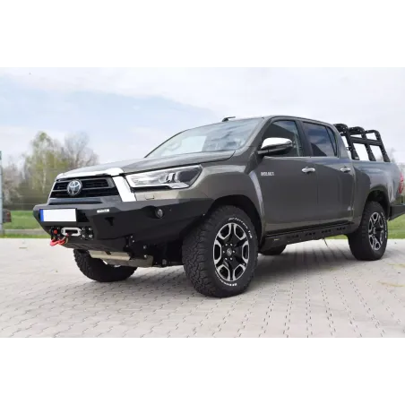 Pare-chocs avant F4X4 pour Toyota Hilux 2020-2024 REVO
Sans Bullbar